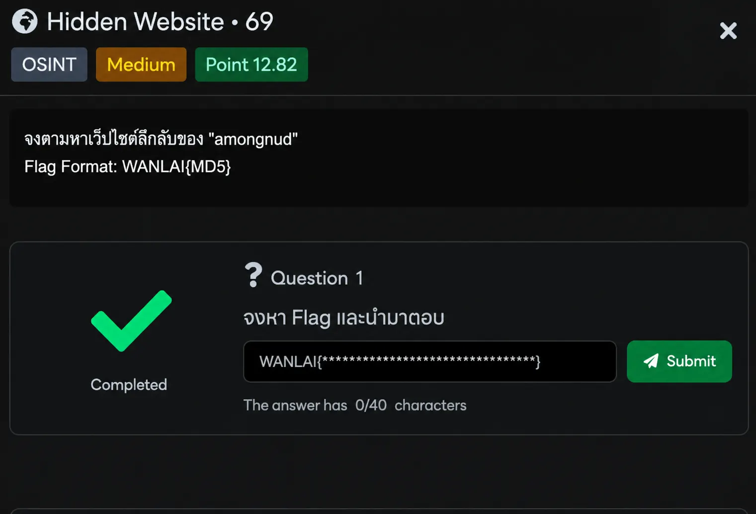 question